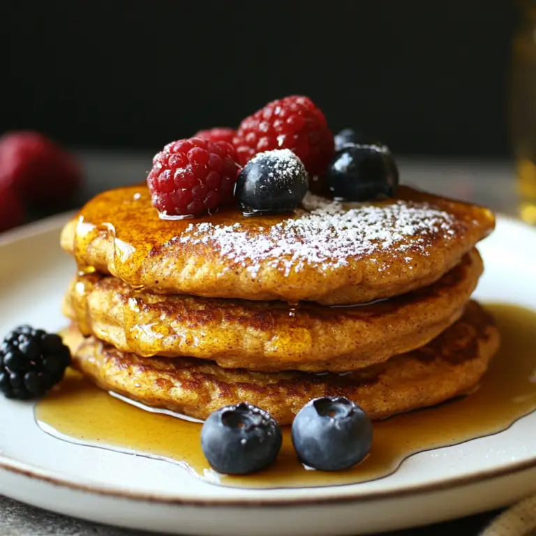 Fluffy Cinnamon Pancakes