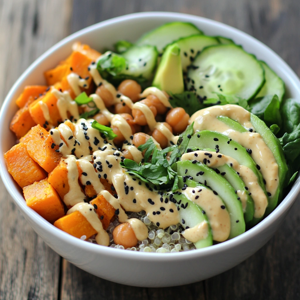 Quinoa Chickpea Buddha Bowl