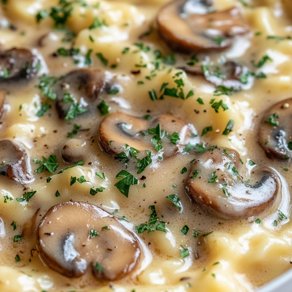 Creamy Mushroom Spätzle