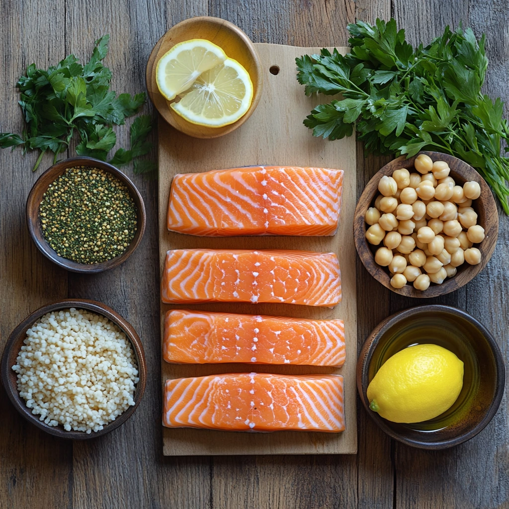 Za'atar Baked Salmon