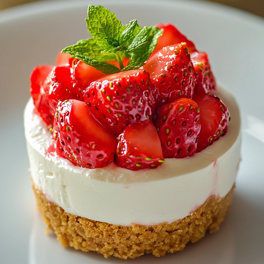Strawberry Cheesecake Cups