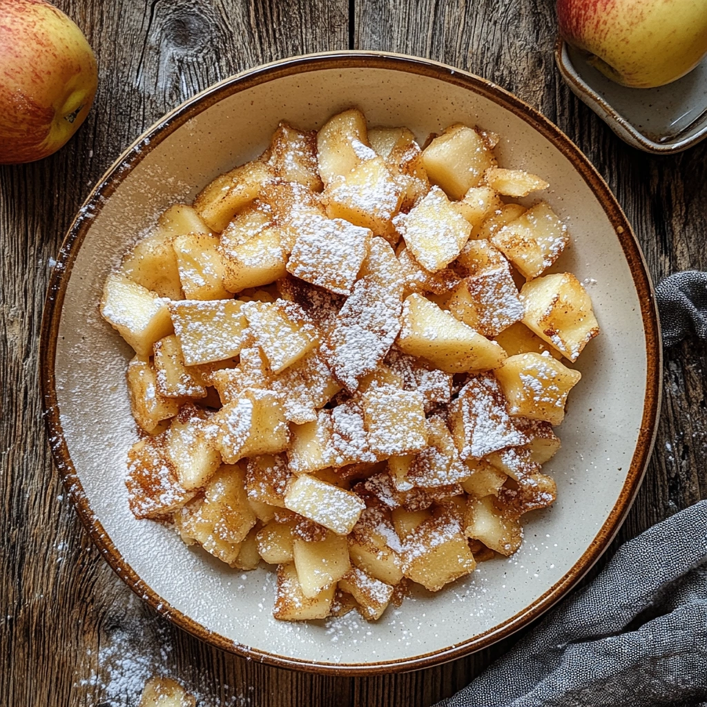 German Apple Cinnamon Kaiserschmarrn