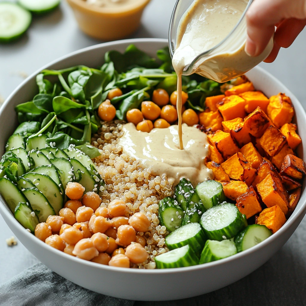 Quinoa Chickpea Buddha Bowl