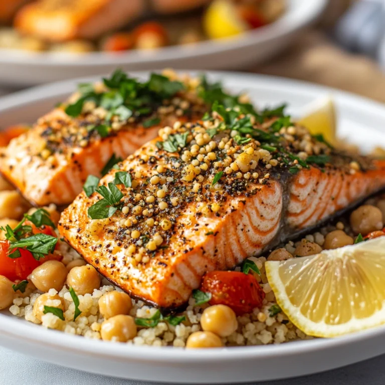 Za'atar Baked Salmon