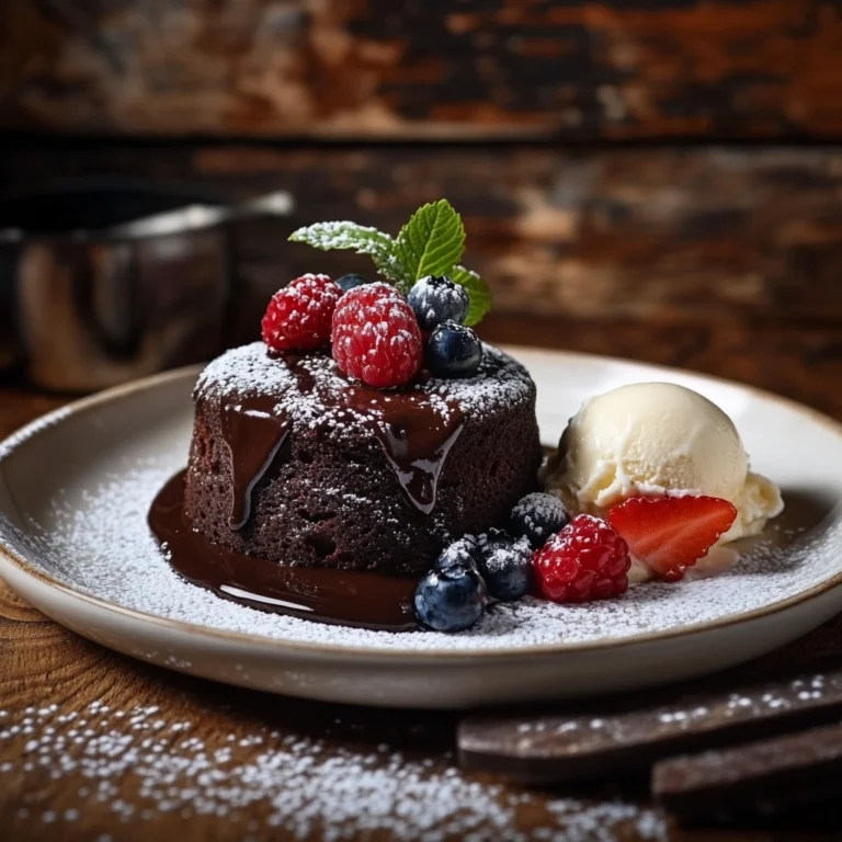 Molten Chocolate Lava Cakes
